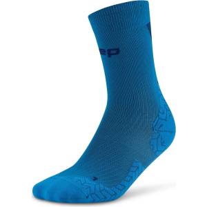 CEP Дамски чорапи за бягане CEP Women's Pro Run Ultralight Socks Mid Cut Running socks - Blue / Dark Blue - размер III (201-9128-0312)