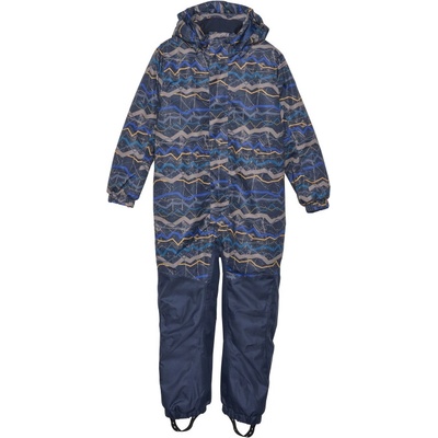 COLOR KIDS Coverall AOP stone blue Modrá