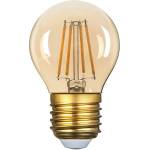 OPTONICA Led КРУШКА e27 g45 4w 320lm 175-265v 2700k golden glass ДИМИРАЩА (1326)