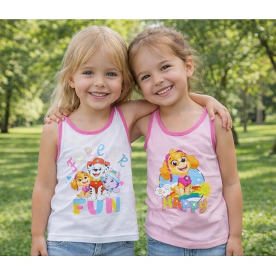 United Labels dívčí letní tílko Tlapková Patrola 2 kusy v balení bílorůžová – Zbozi.Blesk.cz