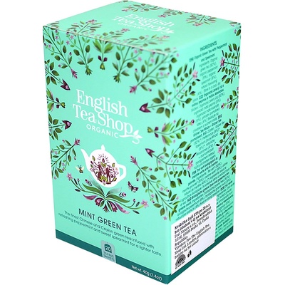 English Tea Shop Máta a zelený čaj 20 sáčků