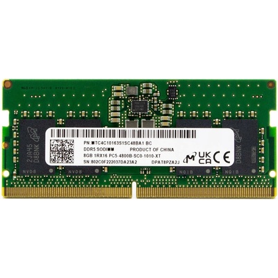 Micron DDR5 8GB 4800MHz CL40 MTC4C10163S1SC48BA1