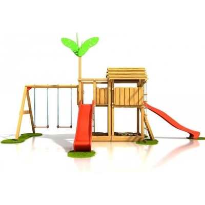 Palis Gym hřiště Bimbo Plus (akát/dub)