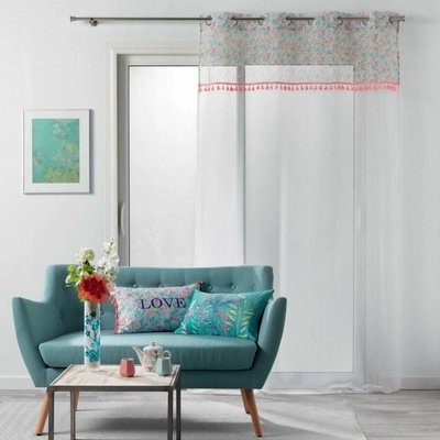 Douceur d`Interieur Interiérový závěs s očky FRESH LIBERTY, 140 x 240 cm