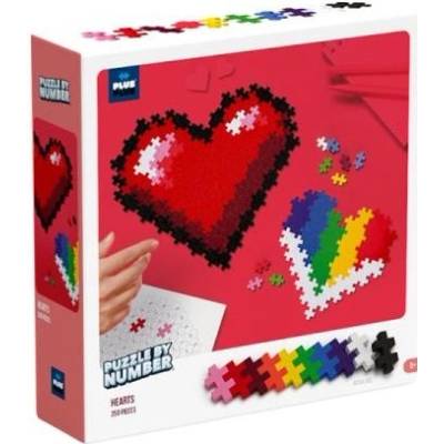 Plus Plus PLUS-PLUS BY NUMBER SERCE- 250 dielov