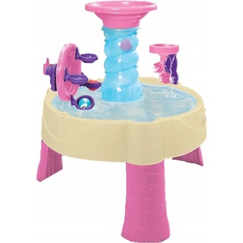 Little Tikes Vodný stôl Špirálová fontána ružový 173769