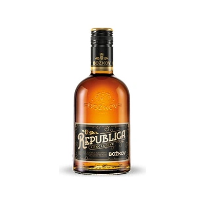 Božkov Republica Exclusive 8y 38% 0,5 l (holá láhev)