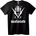 NOONEBRAND Тениска Molotov Кръстосани Мълнии - XS, Black