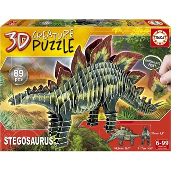 Educa 3D puzzle Stegosaurus 89 ks