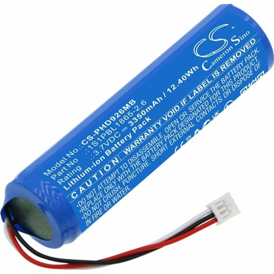 Cameron Sino Batéria pre Philips Avent SCD923P, SCD923/26, Avent SCD923, 3350 mAh, Li-Ion CS-PHD926MB