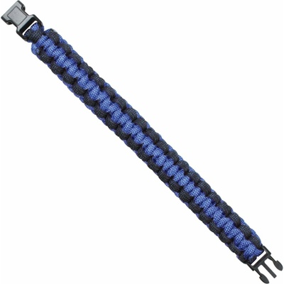 Rothco Survival Paracord modrá/čierna