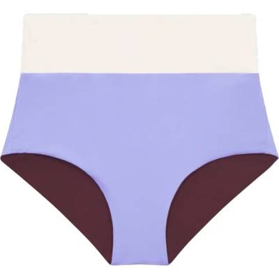 MYMARINI Дамско бикини долнище MYMARINI Women's Surf Shorts Bikini bottom - Chocolate / Lilac (150-5688-0512)