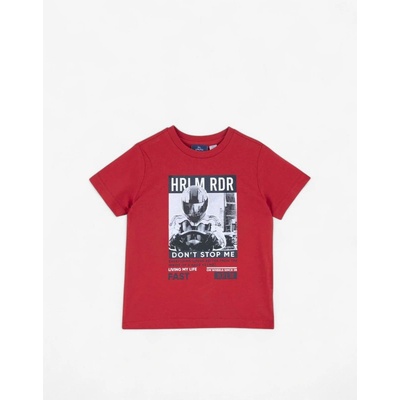 Chicco Boys Tee Medium Red