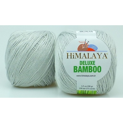 Himalaya příze DeLuxe Bamboo_124-25 světle šedá