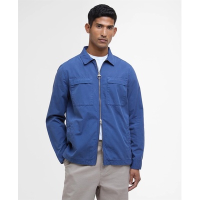 Barbour Риза с дълъг ръкав Barbour Men's Glendale Cotton Long Sleeve Overshirt - Oceana BU74