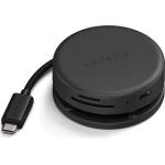 Satechi OntheGo 7-in-1 Multiport Adapter, Space Black (ST-POTG7C)