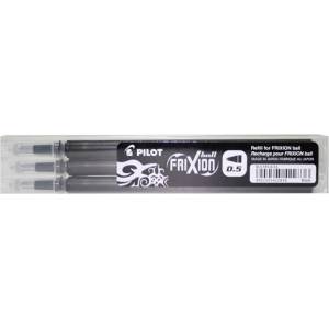 Pilot Пълнител за Pilot Frixion Clicker 0, 5 черен (3) (BLS-FR5-S3-B)