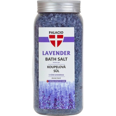 Palacio Levanduľová soľ do kúpela 900 g