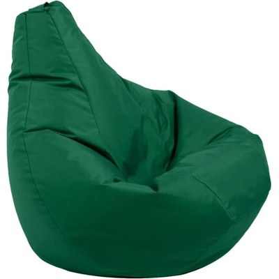 Pufrelax Пуф круша за деца 4-14 г. , 160л. Nirvana Light, Panama Green, Водоустойчив, Перящ се калъф, Пълнеж от Полистиролни перли (PUF-G-NL-PEX-GR)
