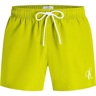 Calvin Klein Бански гащета Calvin klein jeans Short Drawstring swimming shorts - Yellow (Lemonade Yellow)
