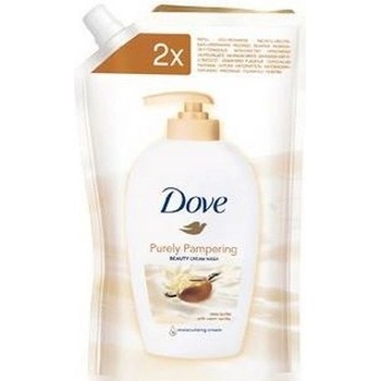 Dove Purely Pampering Bambucké máslo a vanilka tekuté mýdlo náhradní náplň 500 ml