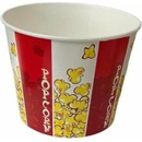 MEDAC Vedierko na popcorn, 2950 ml, červené, výška 15 cm