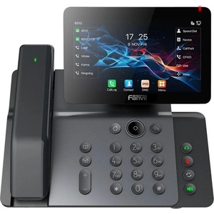 Fanvil телефон IP Phone - V66 Pro Black, VoIP Prime Business Phone (FANVIL-V66-PRO-BK) - Allstore