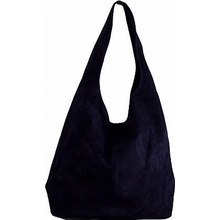 Kabelka Sylva shopper kožená navy