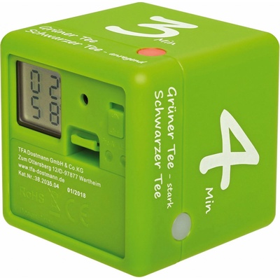 TFA 38.2035.04 - Digitálny časovač CUBE - na čaj