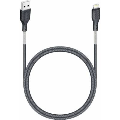 Forcell CB-01A USB na Lightning 12W/2.4A, 1m, černý