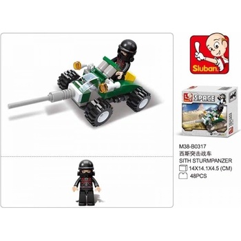 Sluban B0317 Vesmírná čtyřkolka 48 ks