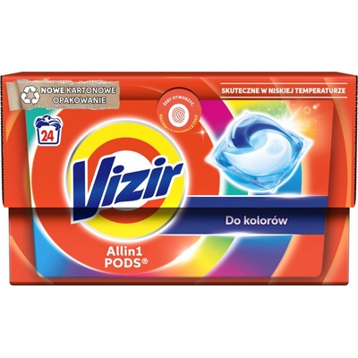 Vizir All-in-1 PODS Kapsule na pranie Color 24 PD