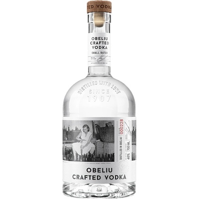 Obeliu crafted vodka 40% 0,7 l (čistá fľaša)