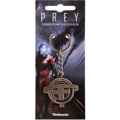 Prívesok na kľúče Prey Metal Keychain Logo 4 cm