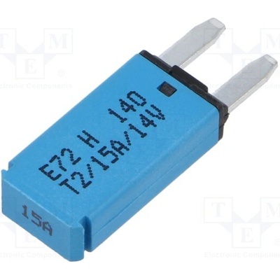 GLOSO 86124 Pojistka: tepelná; automobilová; 15A; 14VDC; 12,45mm; E72