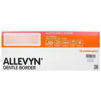 SMITH and NEPHEW Allevyn Gentle Border 10 x 30 cm 10 ks