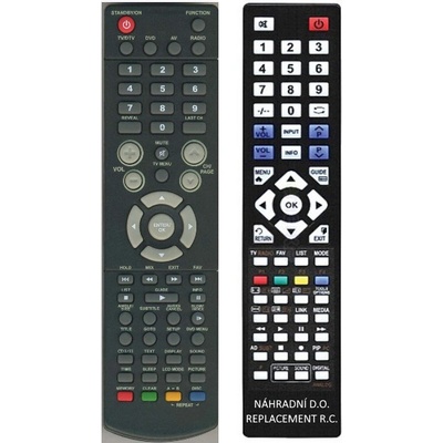 Diaľkový ovládač Emerx Technika LCD 22-541