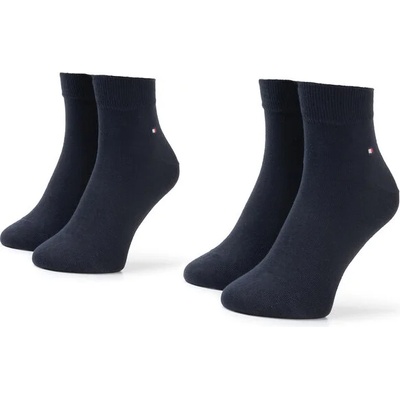 Tommy Hilfiger Комплект 2 чифта къси чорапи мъжки Tommy Hilfiger 342025001 Тъмносин (342025001)