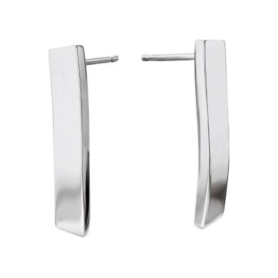 Calvin Klein Visací ocelové náušnice Elliptical 35000849