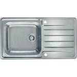 Alveus Мивка от неръждаема стомана Alveus Praktik 100 Satin 98x50 см ambient (1097989) Мивка за вграждане