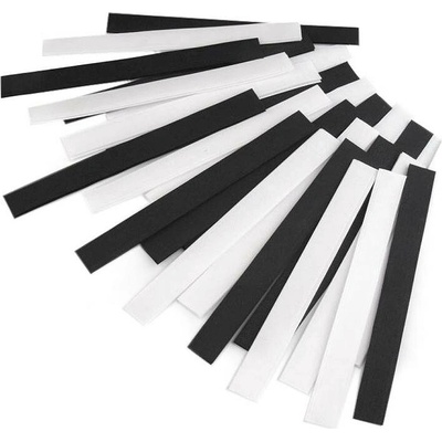 Stoklasa Suchý zip háček + plyš stříhaný šíře 20 mm Balení: 25 pár, Varianta: 1 černobílý mix 1 černobílý mix