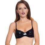 Black Level Vinyl Bra 2820129 Black 85C