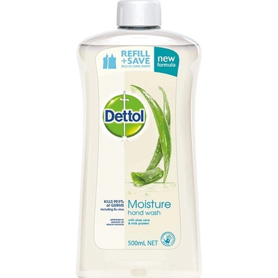 Dettol Moisturise Aloe vera tekuté mydlo náhradná náplň 500 ml