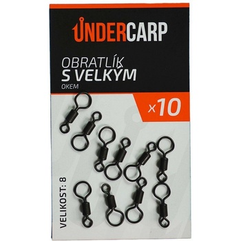UnderCarp Obratlík s veľkým očkom Veľkosť 8 10 ks