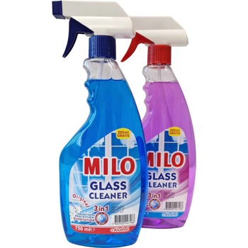 МИЛО ПРЕПАРАТ ЗА СТЪКЛО МИЛО ПОМПА 500+250мл ЛИЛАВ/СИН