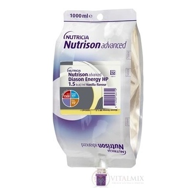 NUTRISON ADVANCED DIASON ENERGY HP S PŘÍCHUTÍ VANILKOVOU POR SOL 8X1000ML