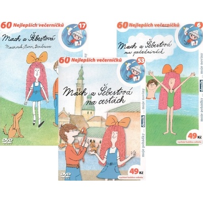 Mach a Šebestová - kolekce 3x DVD