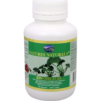 Australian Remedy Ginkgo 2500 mg 100 kapsúl