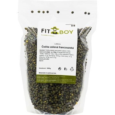 Fitboy Šošovica zelená francúzska 1 kg