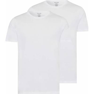Klasické tričko 2 ks FALKE T-Shirt 2-Pack bílé